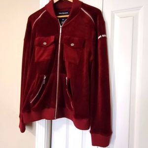 True Religion Velour Sweater Jacket